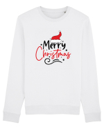 Merry Christmas Red Hat Bluză mânecă lungă Unisex Rise