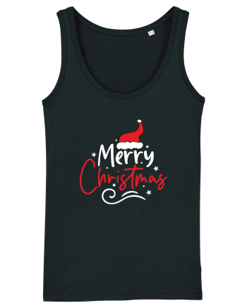 Merry Christmas Red Hat (alb) Black