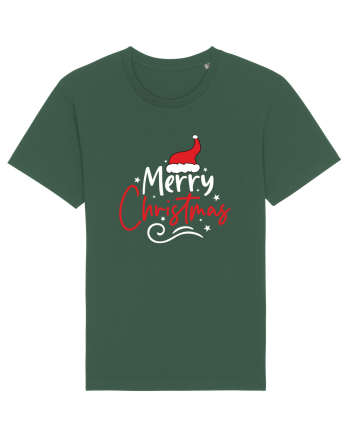Merry Christmas Red Hat (alb) Bottle Green