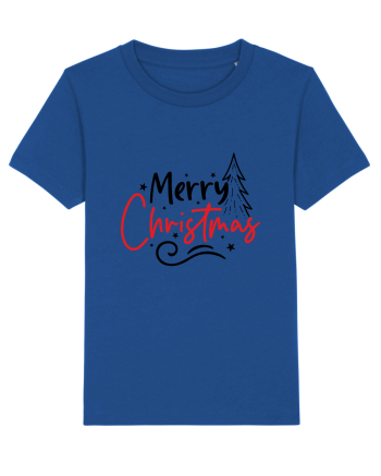 Merry Christmas Tree Majorelle Blue