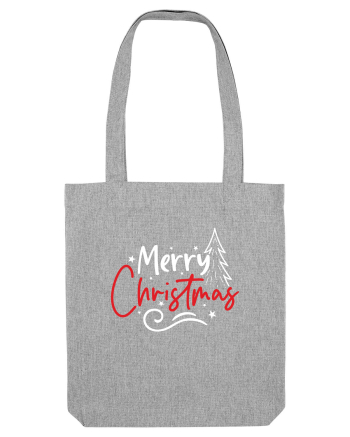 Merry Christmas Tree (alb) Heather Grey