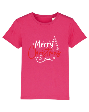 Merry Christmas Tree (alb) Raspberry