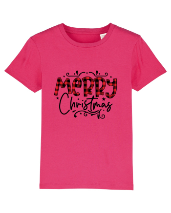 Merry Christmas Material Raspberry