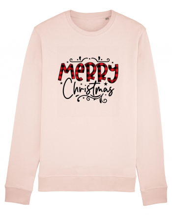 Merry Christmas Material Candy Pink