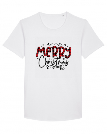 Merry Christmas Material White