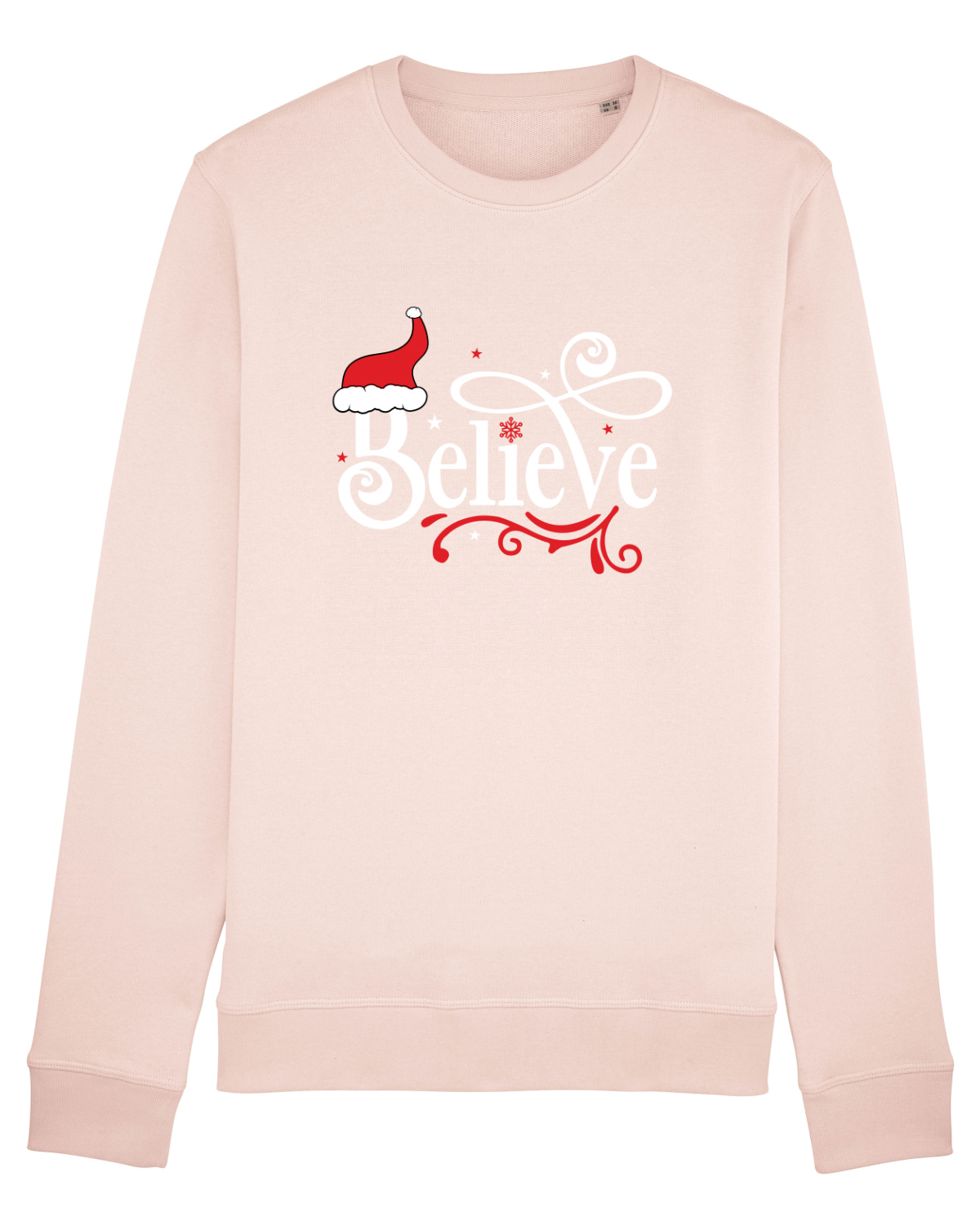 Bluză mânecă lungă Unisex Rise Candy Pink