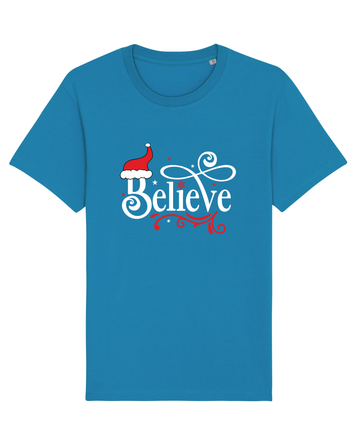 Tricou mânecă scurtă Unisex Rocker Azur