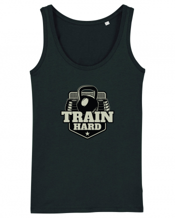 Train Hard Gym Black