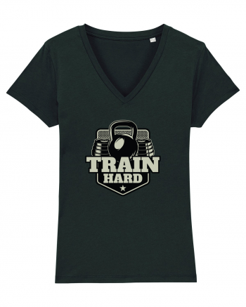 Train Hard Gym Black