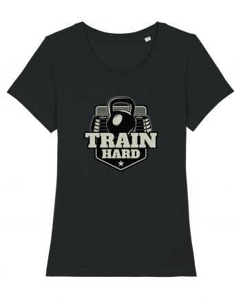 Train Hard Gym Black