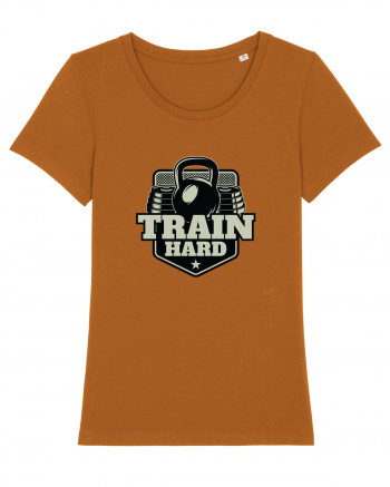 Train Hard Gym Roasted Orange