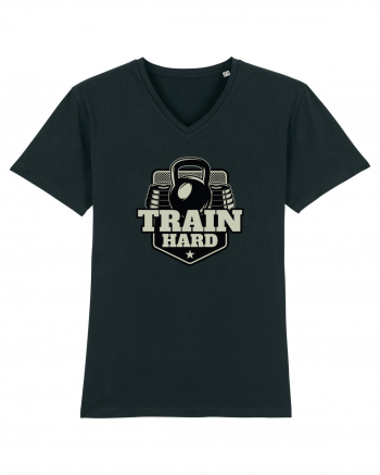 Train Hard Gym Black