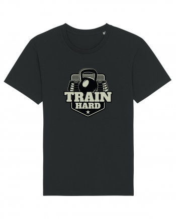 Train Hard Gym Black