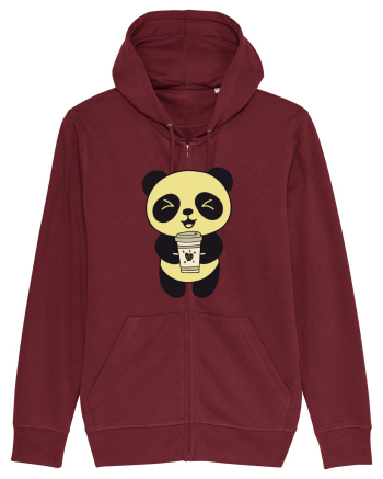 Coffee Panda  Burgundy