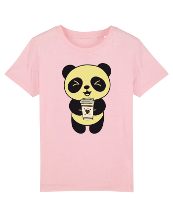 Coffee Panda  Cotton Pink