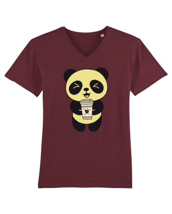 Coffee Panda  Burgundy