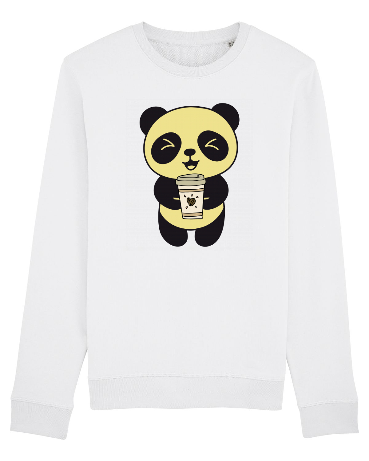 Bluză mânecă lungă Unisex Rise White