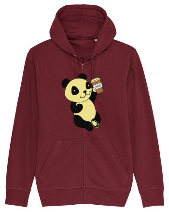 Coffee Panda  Burgundy