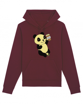 Coffee Panda  Burgundy