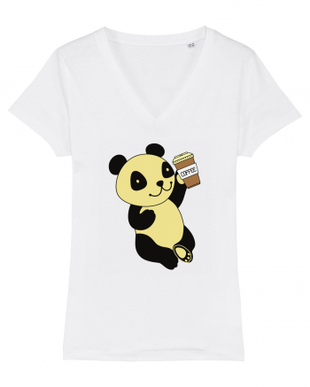 Coffee Panda  White