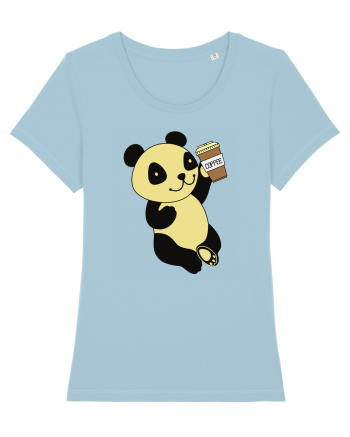 Coffee Panda  Sky Blue