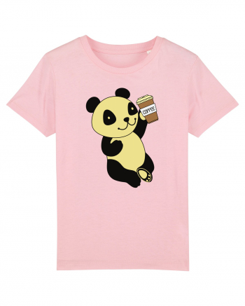 Coffee Panda  Cotton Pink