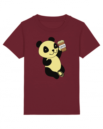 Coffee Panda  Burgundy