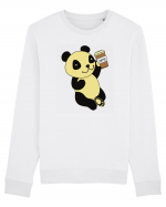 Coffee Panda  Bluză mânecă lungă Unisex Rise