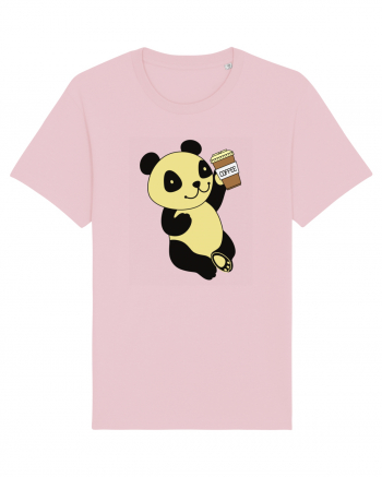 Coffee Panda  Cotton Pink