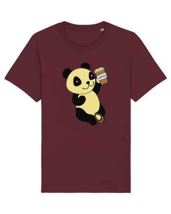 Coffee Panda  Burgundy