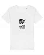I Don’t Want You To Think Like Me. I Just Want You To Think. Tricou mânecă scurtă  Copii Mini Creator