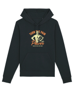 Turn the Pain into Power Gym Hanorac Unisex Drummer