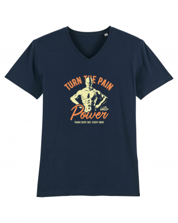 Turn the Pain into Power Gym French Navy