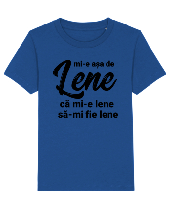Mi-e asa de lene ca mi-e lene sa-mi fie lene Majorelle Blue