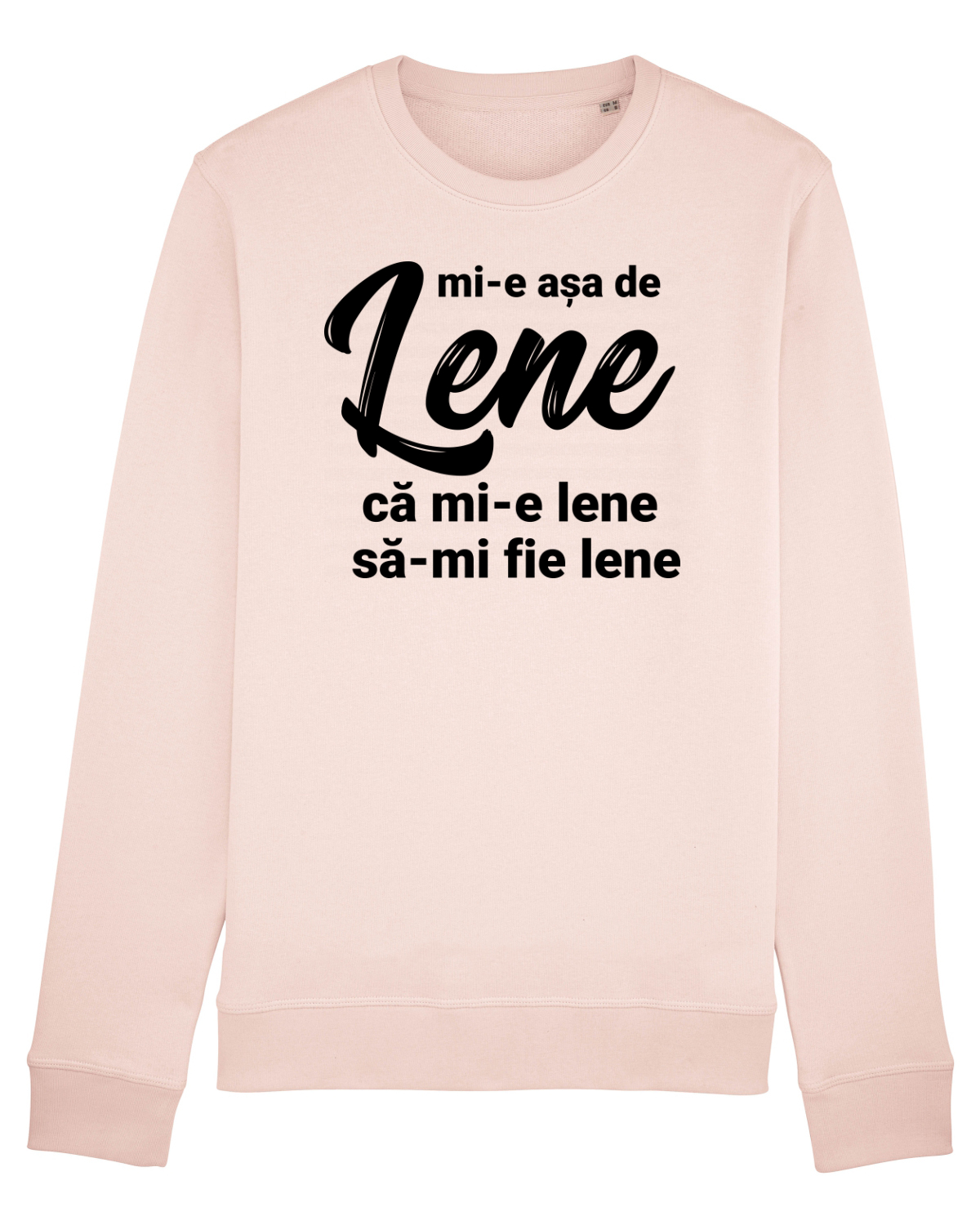 Bluză mânecă lungă Unisex Rise Candy Pink