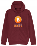 Bitcoin Win Hanorac cu fermoar Unisex Connector