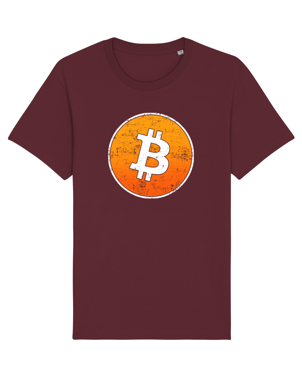 Tricou mânecă scurtă Unisex Rocker Burgundy