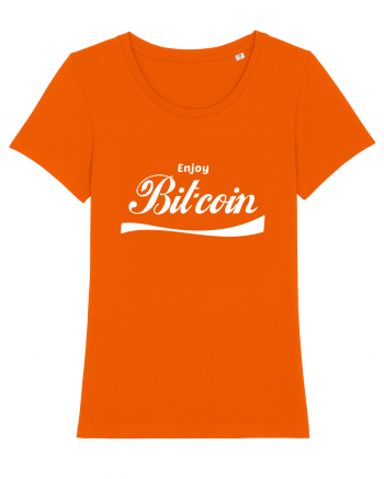 Enjoy Bitcoin Bright Orange