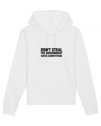 Don't steal the government hates competition Hanorac Unisex Drummer