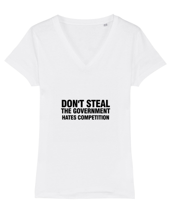 Don't steal the government hates competition White