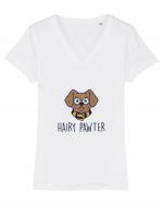 Hairy Pawter Tricou mânecă scurtă guler V Damă Evoker