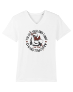 You are your own limit Gym Tricou mânecă scurtă guler V Bărbat Presenter