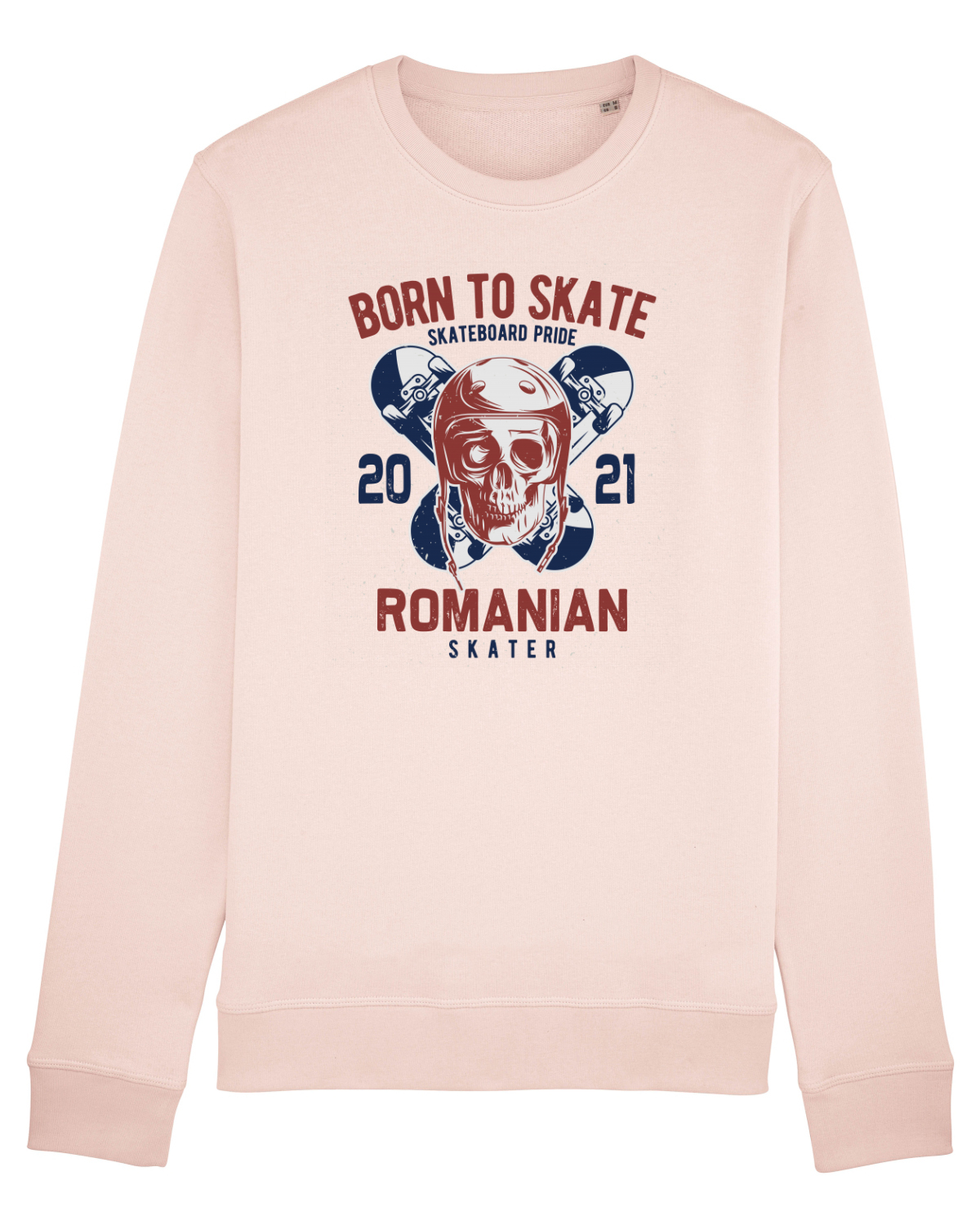 Bluză mânecă lungă Unisex Rise Candy Pink