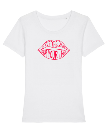 Drama Queen White