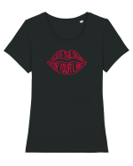 Drama Queen Tricou mânecă scurtă guler larg fitted Damă Expresser