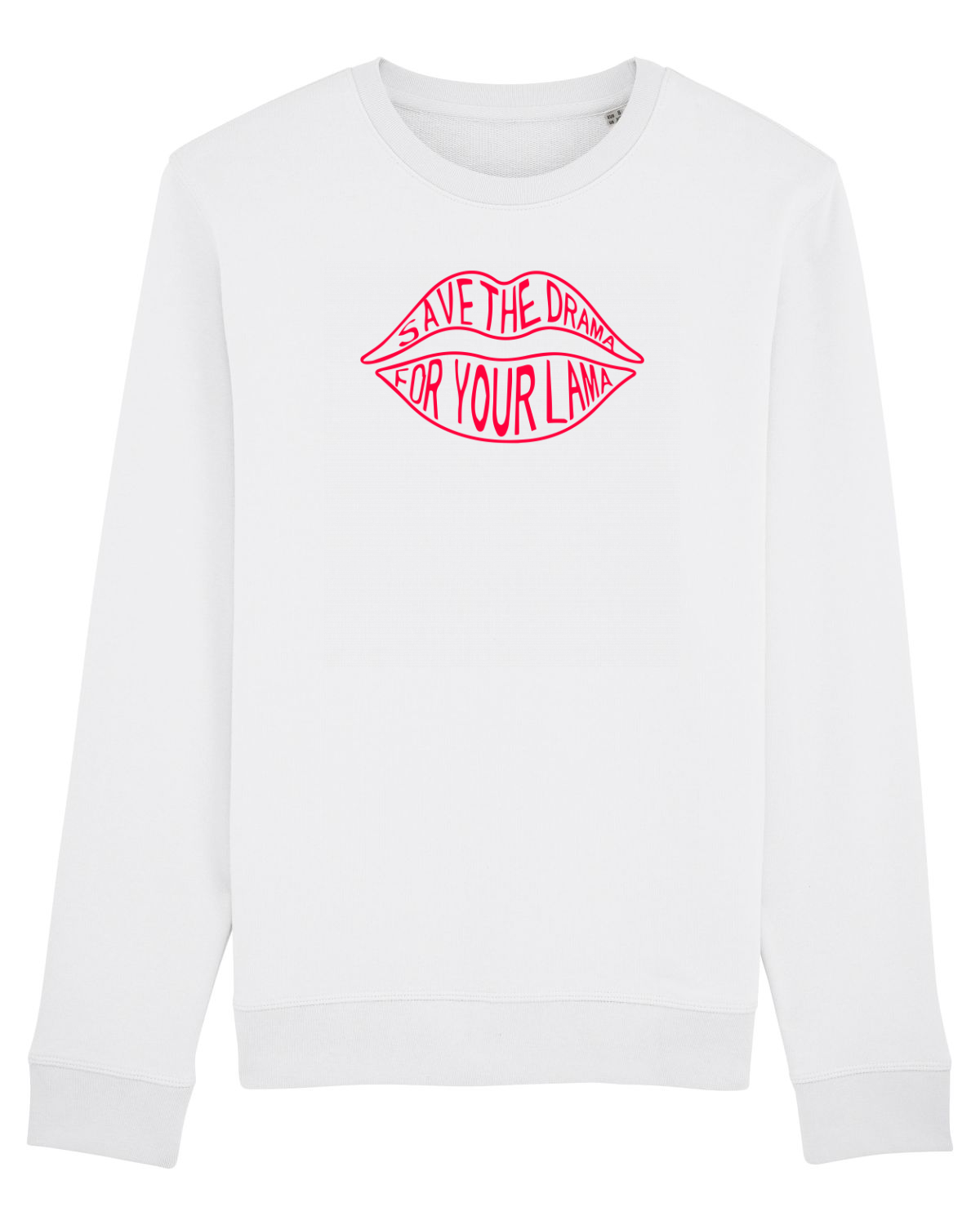 Bluză mânecă lungă Unisex Rise White