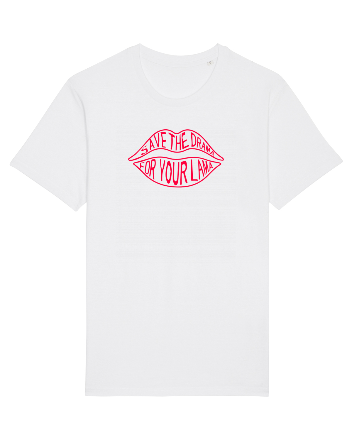 Tricou mânecă scurtă Unisex Rocker White
