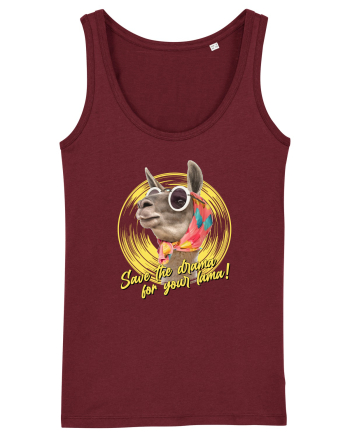 lama queen Burgundy