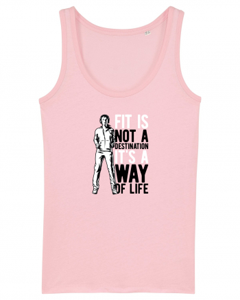 It's not a Destination Gym Cotton Pink