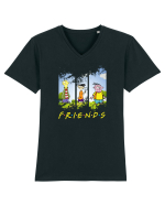 Ed friends Tricou mânecă scurtă guler V Bărbat Presenter
